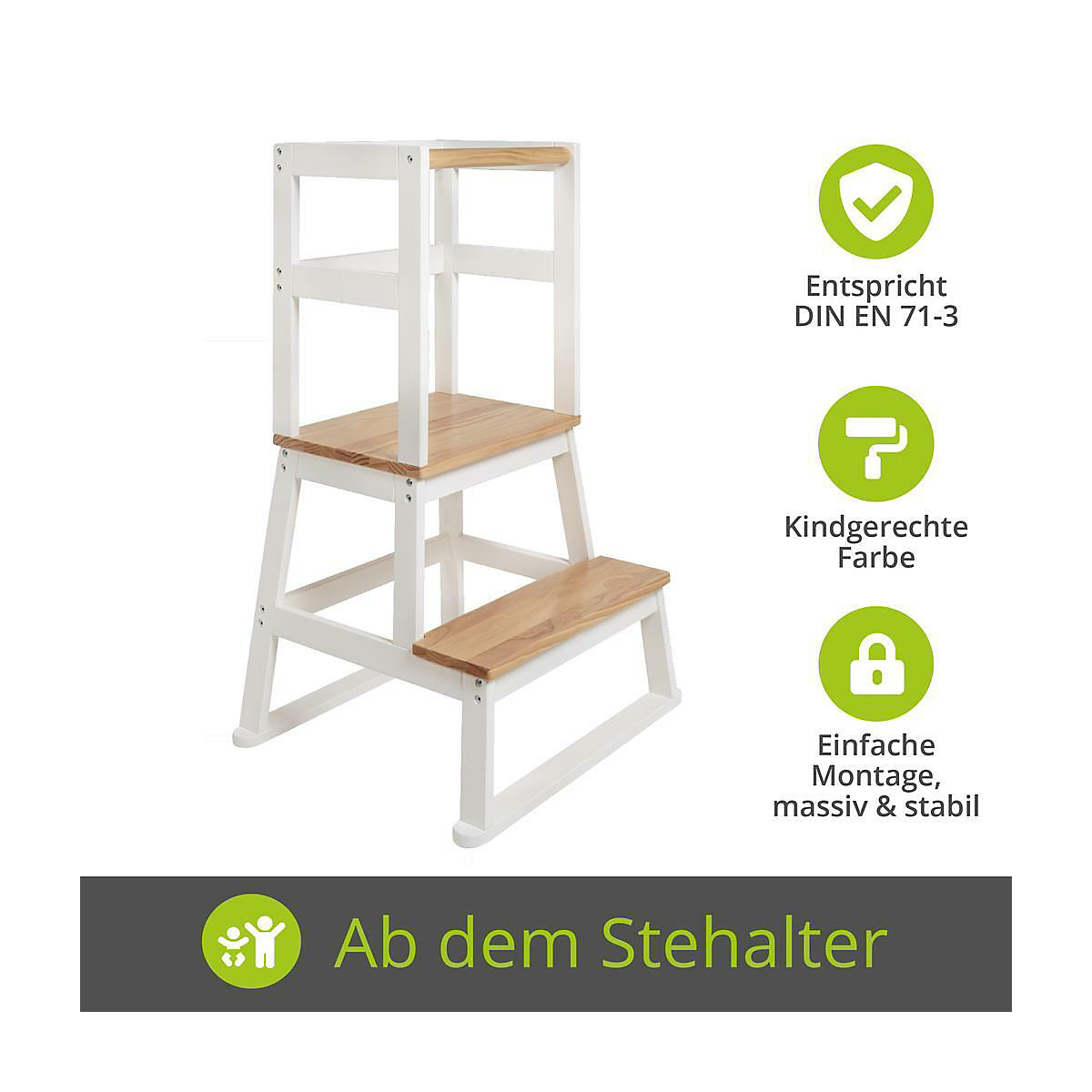 Lernturm Swubi Natur-Weiß