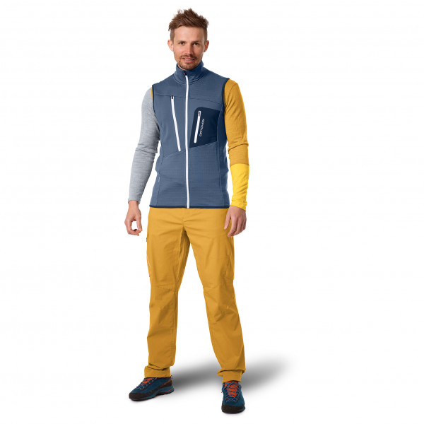Ortovox - Fleece Grid Vest - Merinoweste