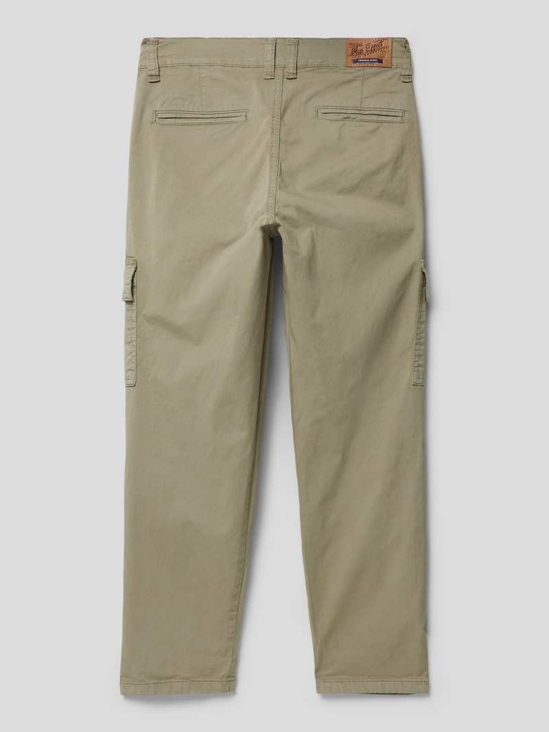 Wide Leg Cargohose mit Stretch-Anteil in schilf