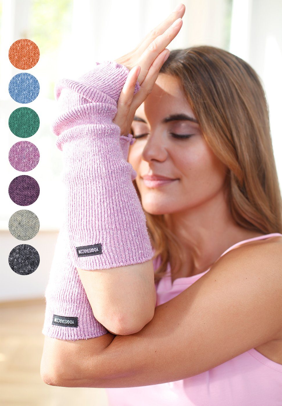 Yogistar Armstulpen Yoga Armwärmer Basic (Packung, 1-St)