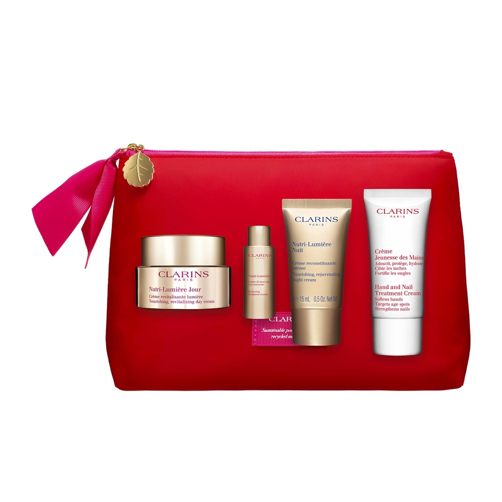 Clarins Coffret Noël Nutri Lumière Soin visage anti-âge, anti-rides dès 60 ans Coffret