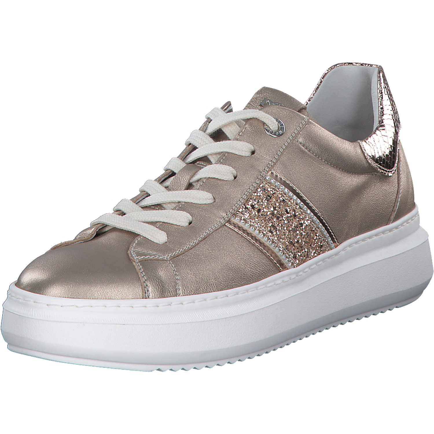 NeroGiardini E409918D, Schnürschuhe, Damen, Gold (Sirocco Gold)