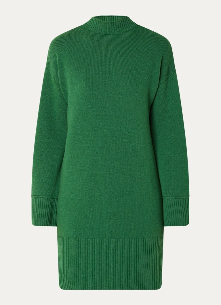 Minivestido de punto Benetton en mezcla de lana