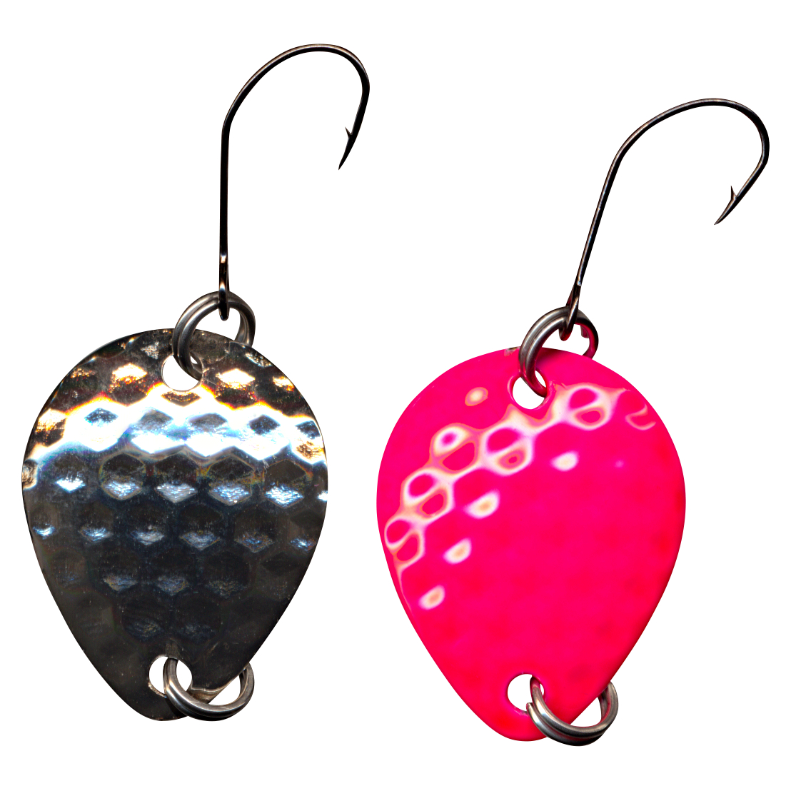 FTM Blinker Bilg Spoon (Silber/UV Pink)