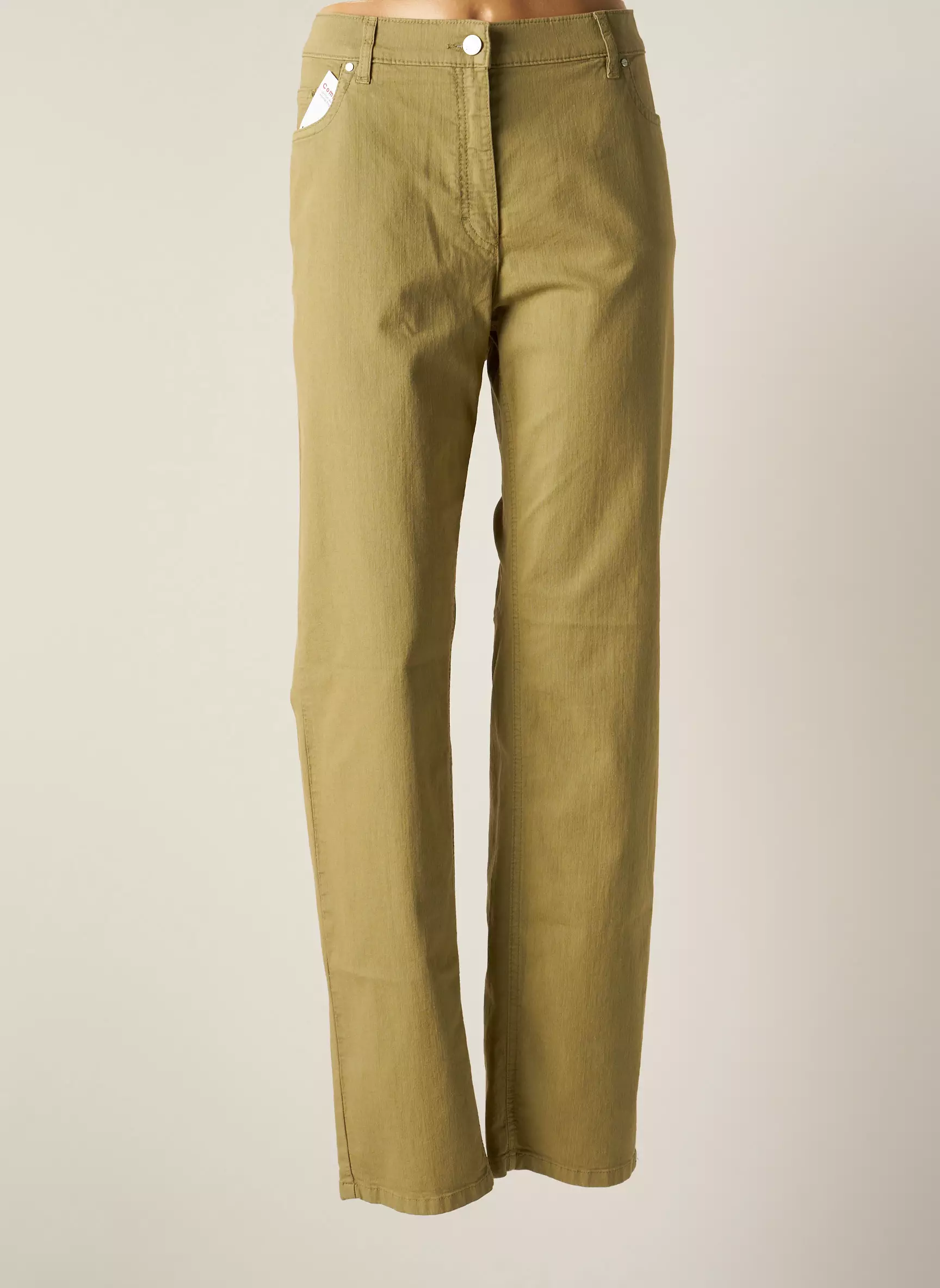 Zerres Pantalons Droits Femme couleur vert