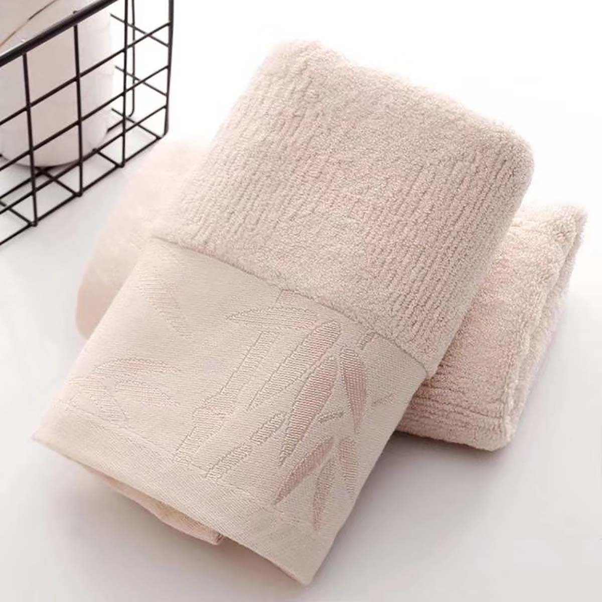 DRSEON Handtuch Set Bambus Handtücher 4er Set Luxus Handtuch Gesichtshandtuch Set, (4-tlg)