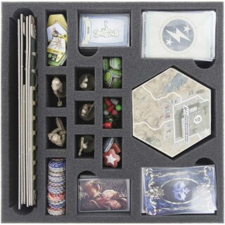 Feldherr Schaumstoff-Set für Fallout Brettspielbox