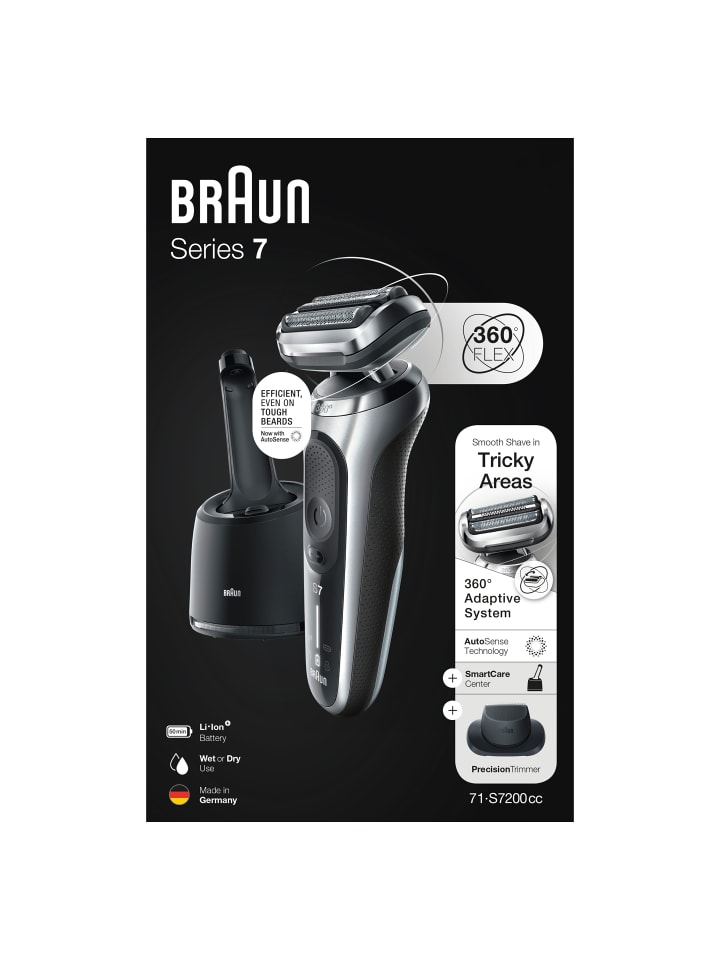 Braun Elektrischer Rasierer für Männer 