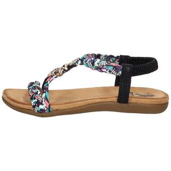 2Go Fashion Sandale in schwarz