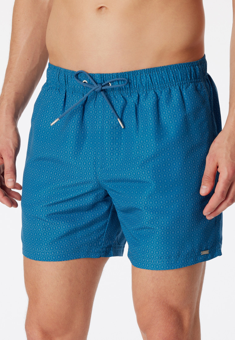 Badeshorts Webware petrol - Classic Swim