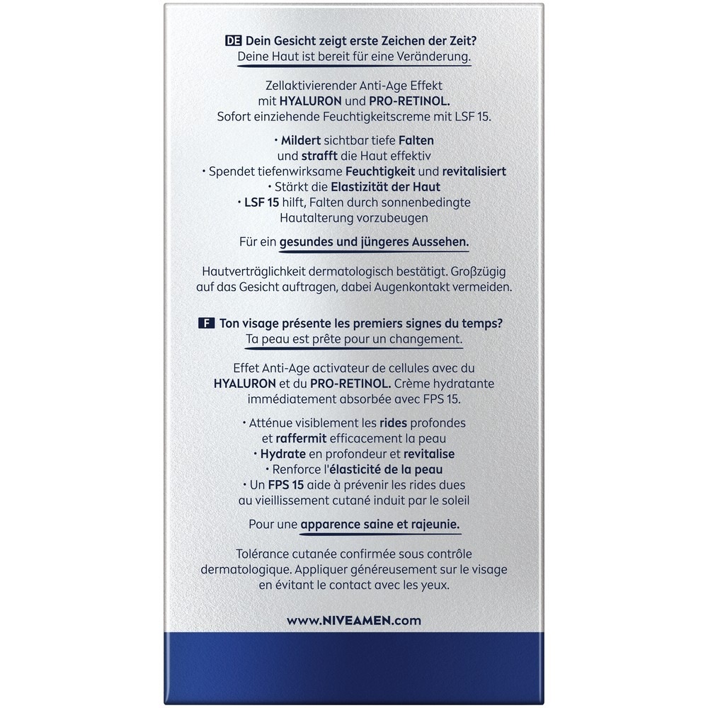 Anti Age Hyaluron Tagespflege SPF15