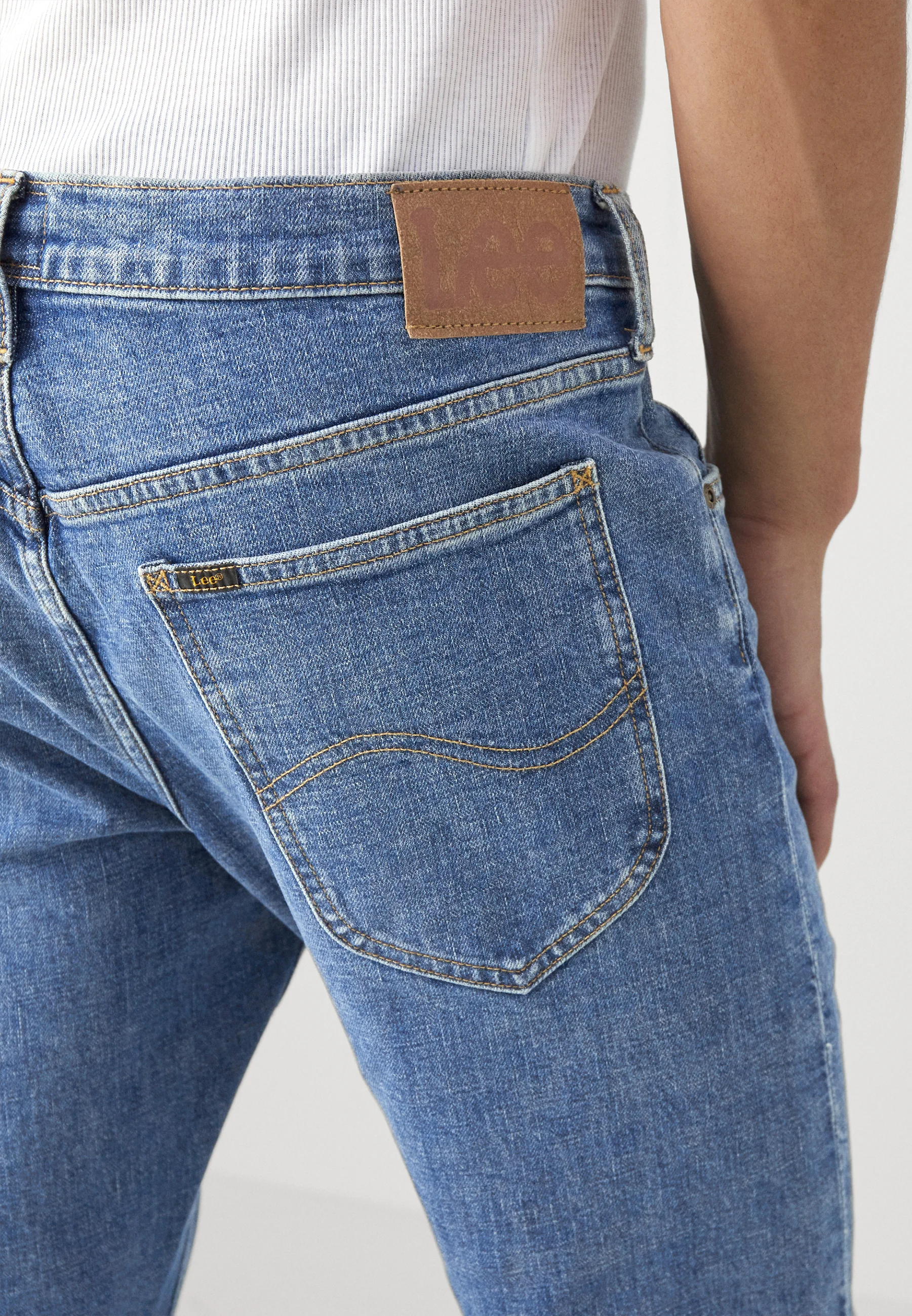 Lee DAREN ZIP FLY - Vaqueros pitillo
