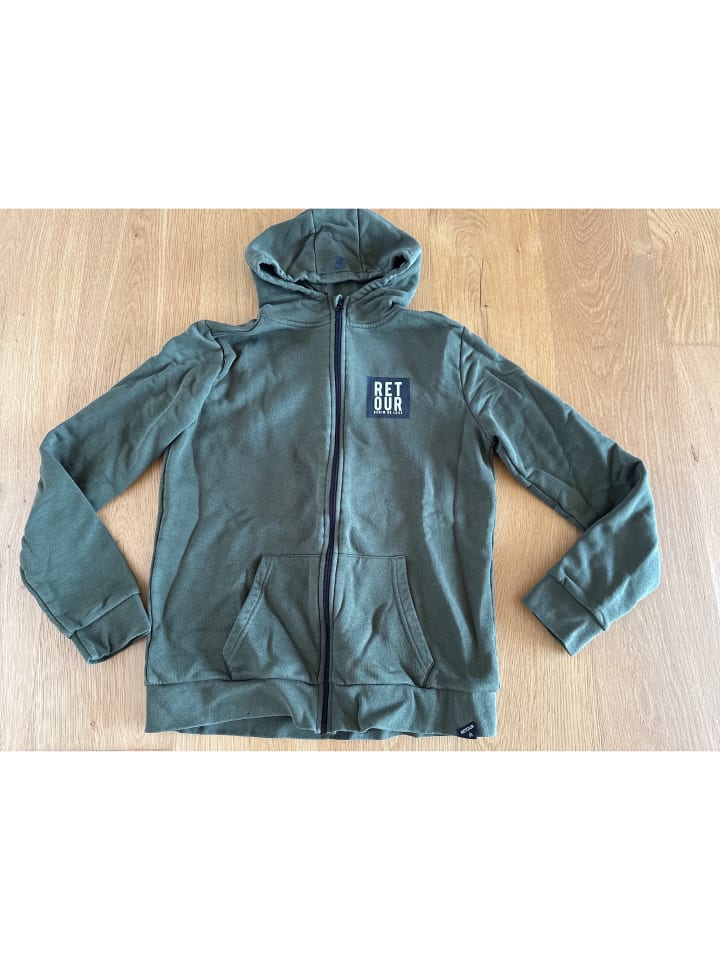 Retour Sweatjacke in Khaki günstig kaufen 170/176
