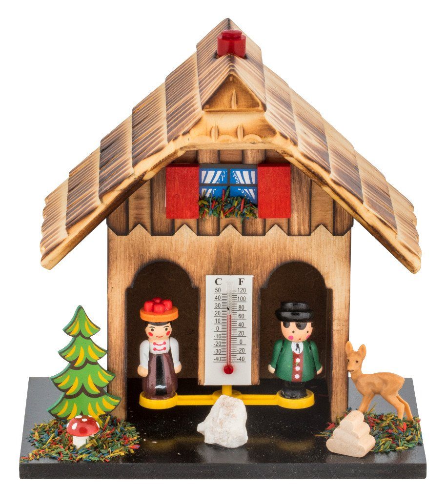 TFA Dostmann Schwarzwaldhaus TFA 48.1503 Wetterhaus Klassiker Made in Germany Wetterstation