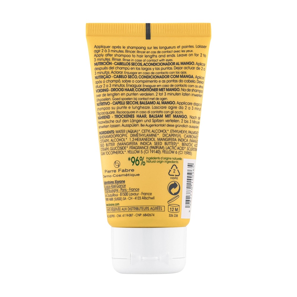 Klorane Mangue Après-shampooing 50ml Après shampooing
