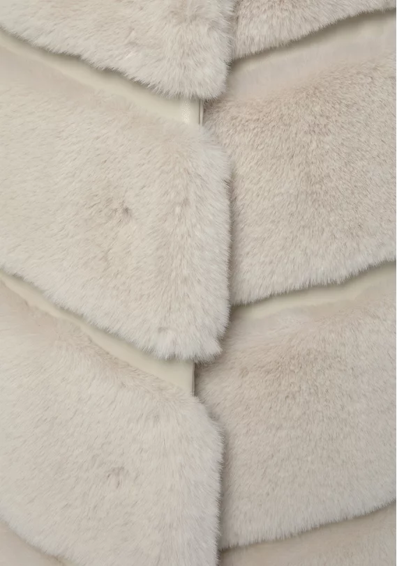 Fellimitatweste
