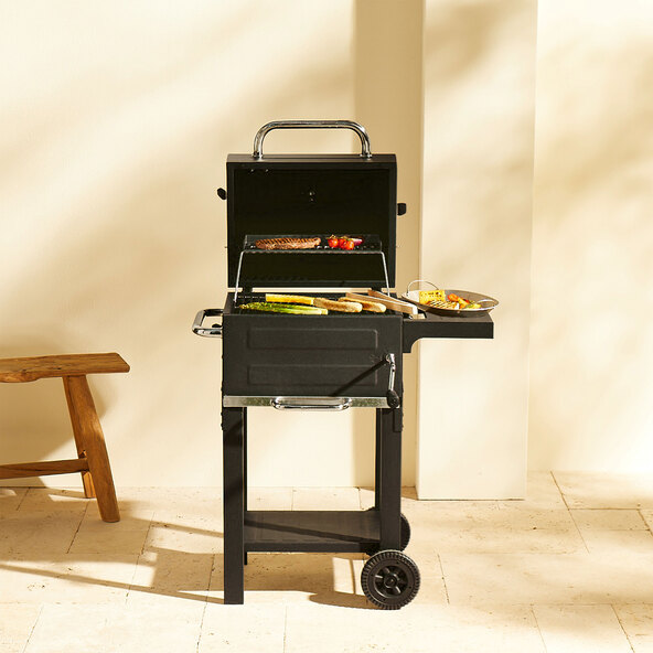Holzkohle-Grillwagen Mason