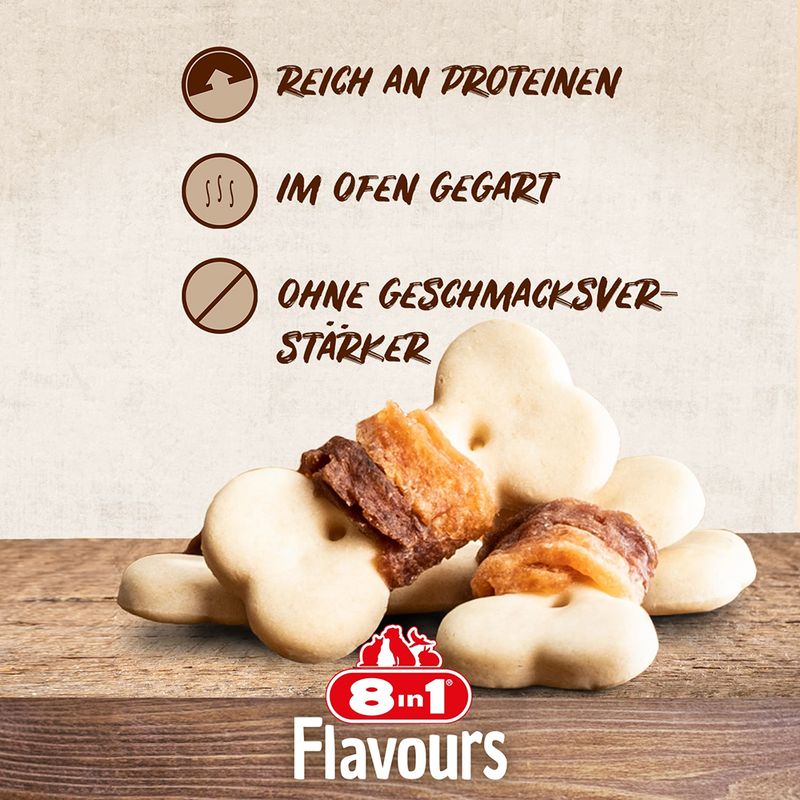 8in1 Flavours Meaty Biscuits zu TOP-Preisen