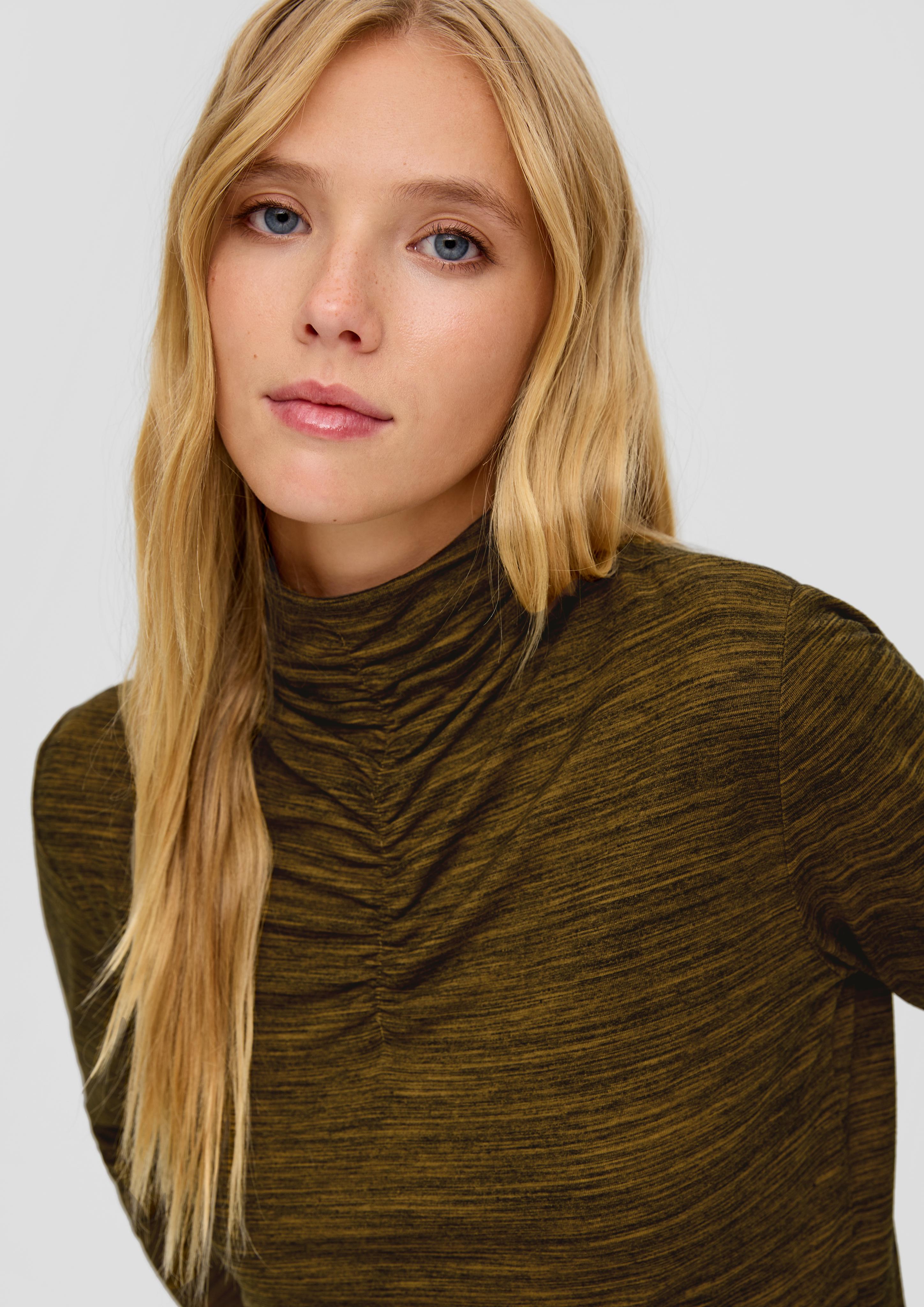 Longsleeve aus Viskosestretch  2135423-77W0