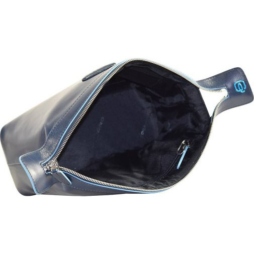 Piquadro Blue Square Kulturbeutel Leder 23 cm