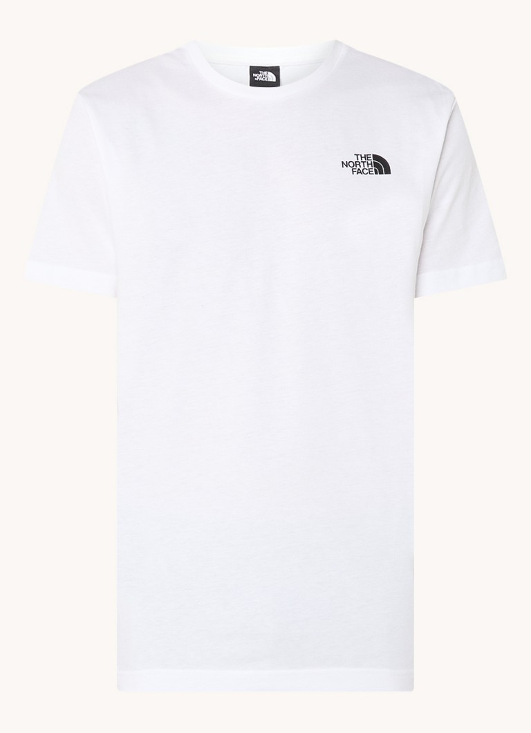 Tricou The North Face cu logo și imprimeu pe spate.