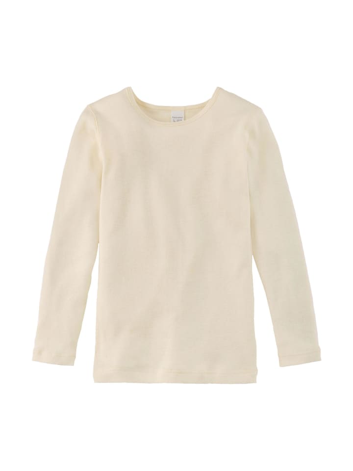 Hessnatur Langarmshirt in natur günstig kaufen