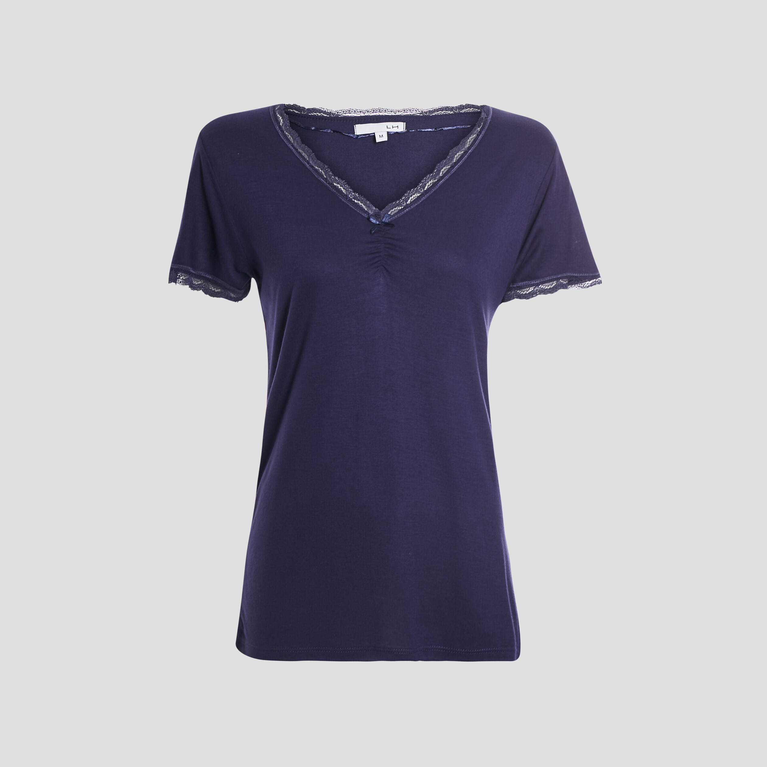 T-shirt de pyjama bleu marine femme | La Halle