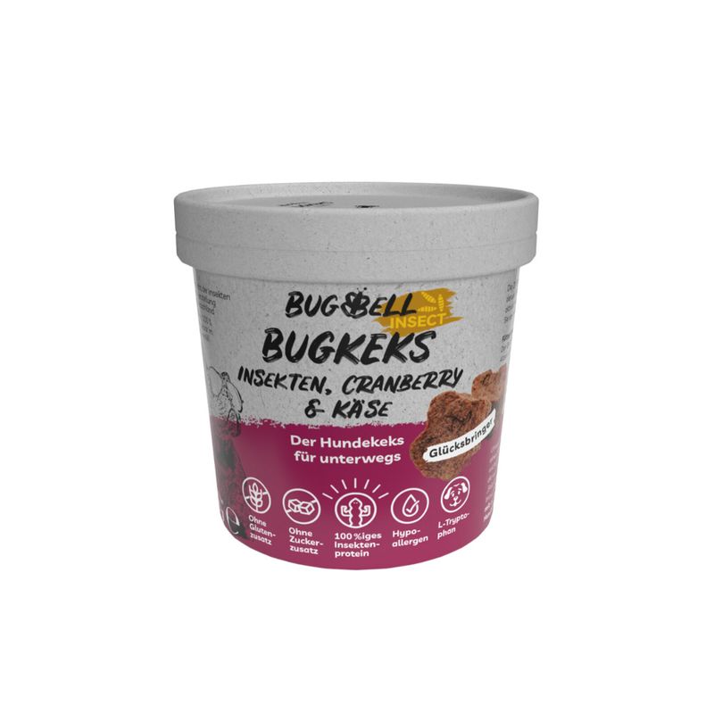 BugBell BugKeks Adult Insekten, Cranberry und Käse
