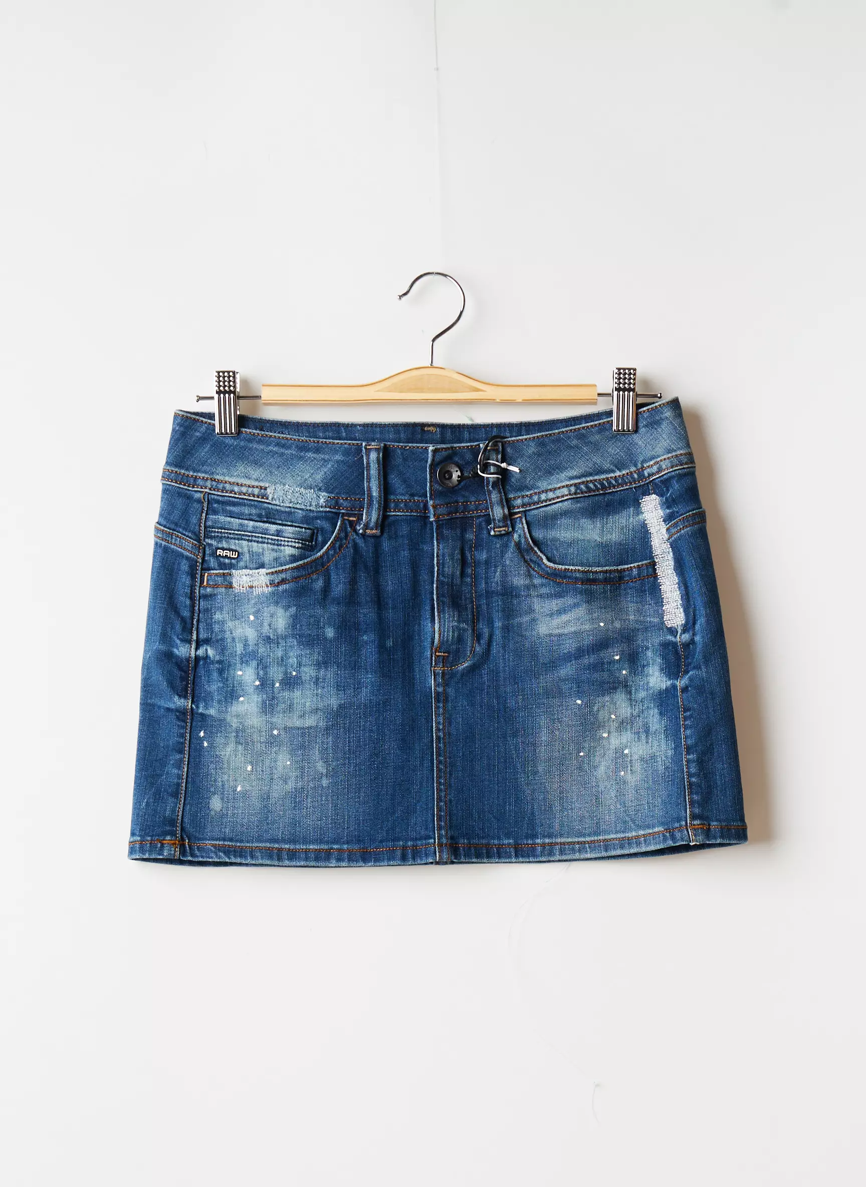 G Star Mini Jupe Femme couleur bleu