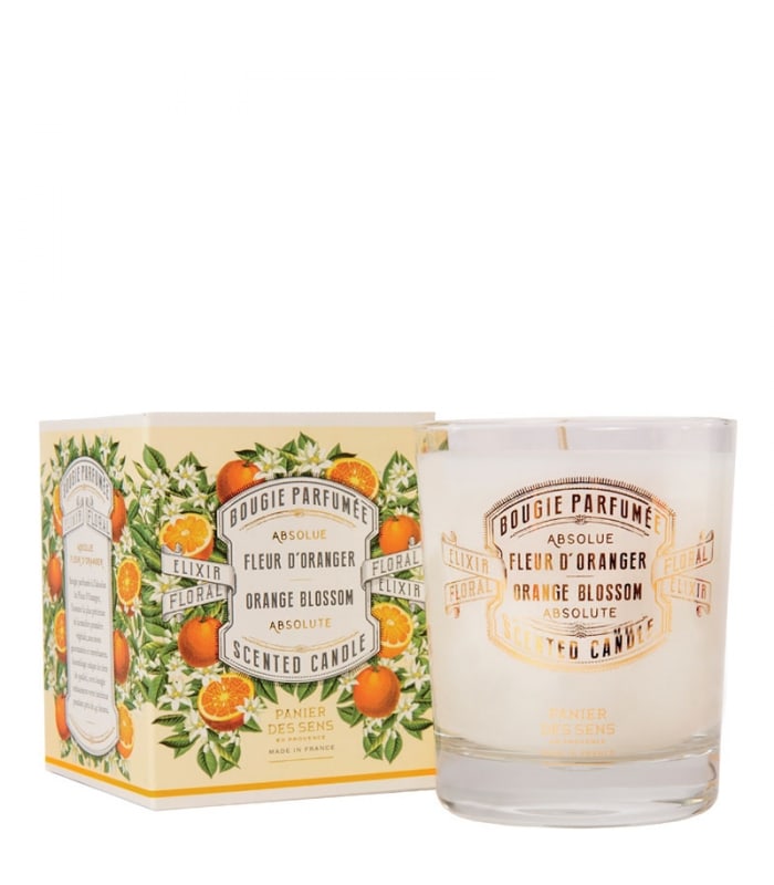 PANIER DES SENS-BOUGIES PARFUMEE-Fleur d'Oranger