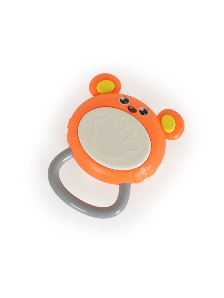 Moni Musikspielzeug Trommelbär in orange günstig kaufen onesize