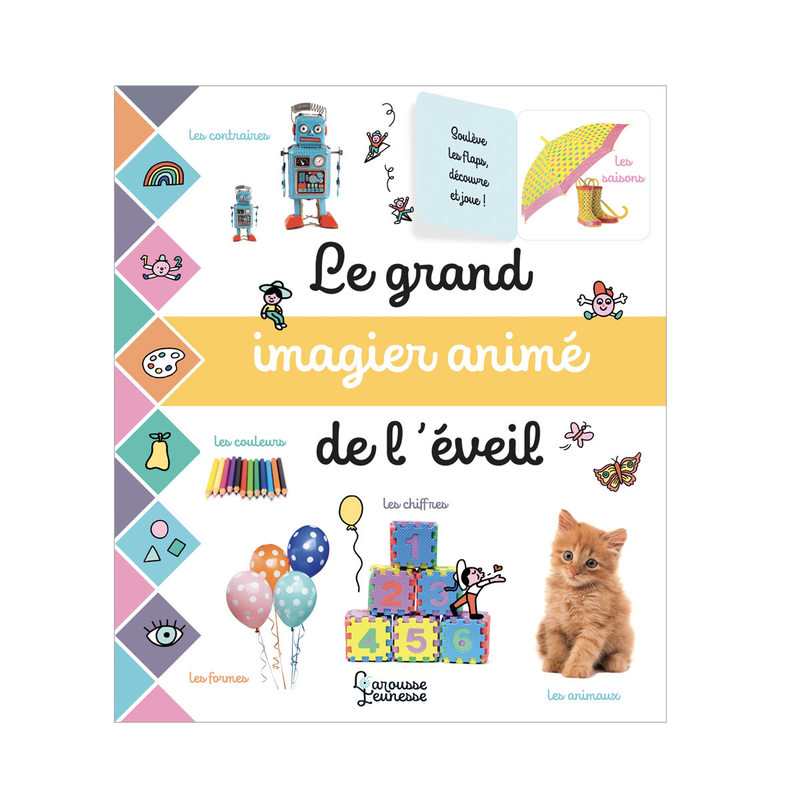 Livre Le grand imagier animé de l'éveil - Larousse Jeunesse