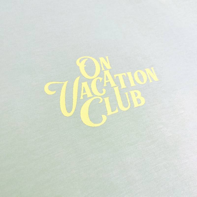 ON VACATION Calligraphy T-Shirt