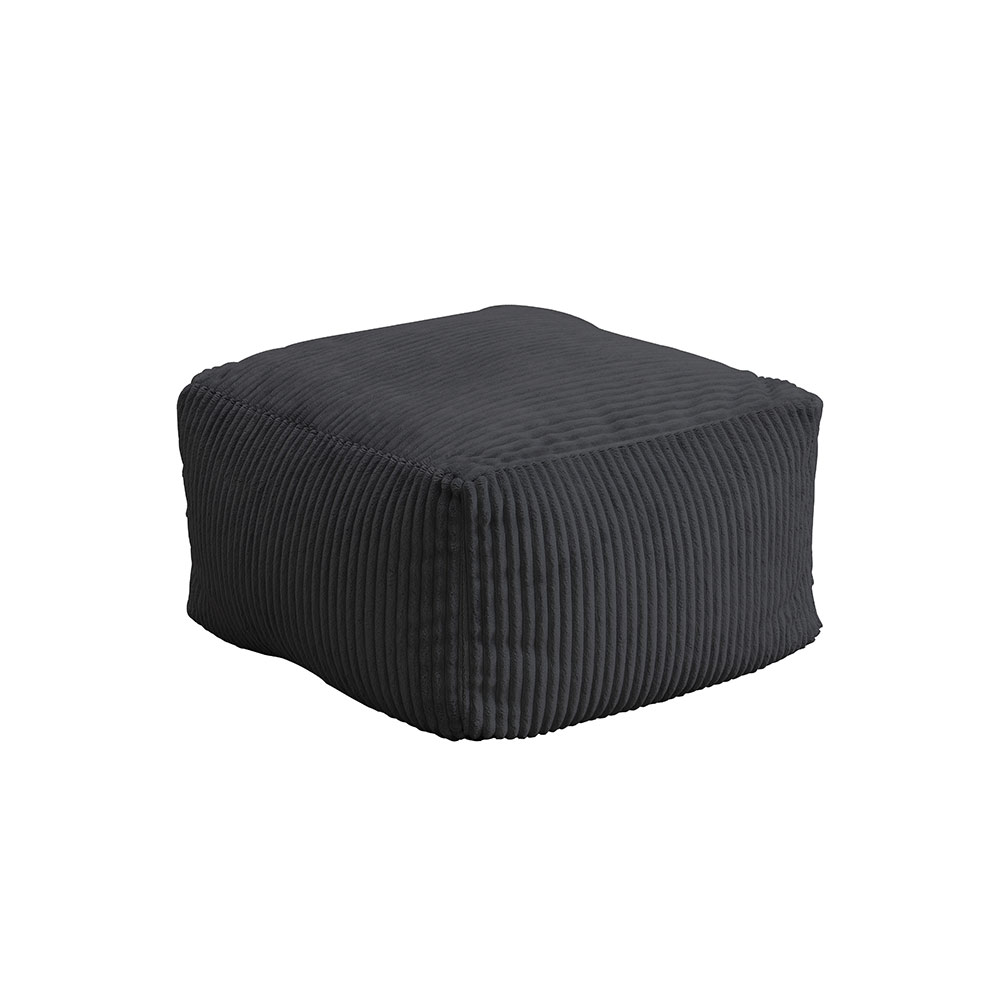 Home Deluxe Sitzsack Hocker COZY Anthrazit
