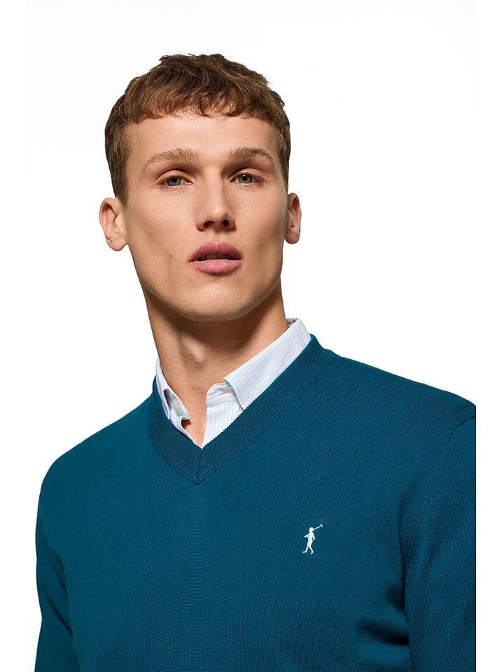 Polo Club Pullover in Blau günstig kaufen
