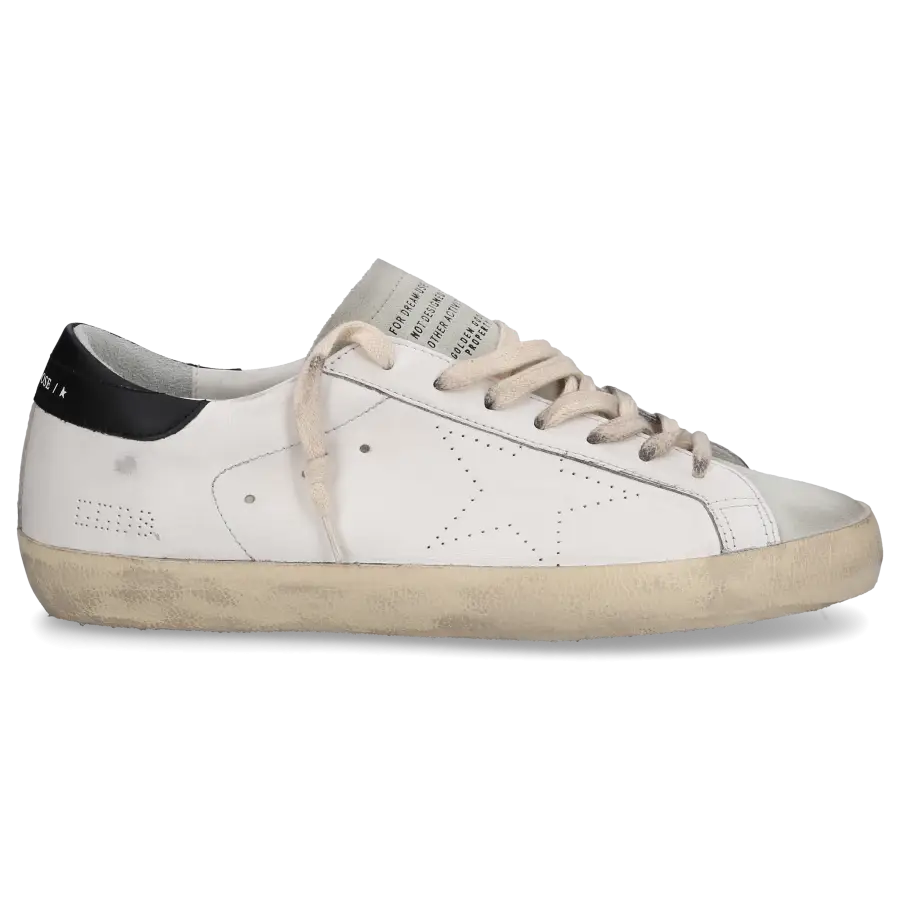 Golden Goose - Sneaker low SUPER-STAR Kalbsleder - weiß