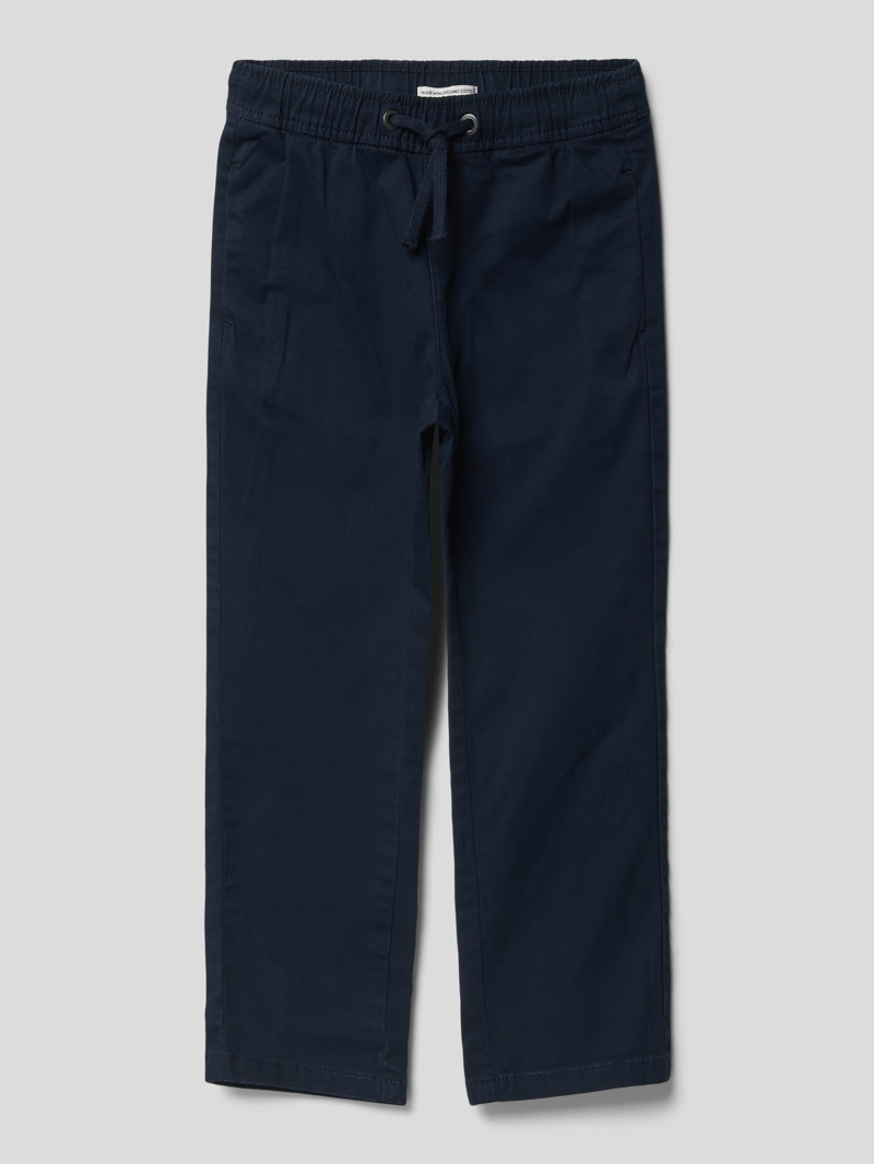 Hose mit Stretch-Anteil in marineblau