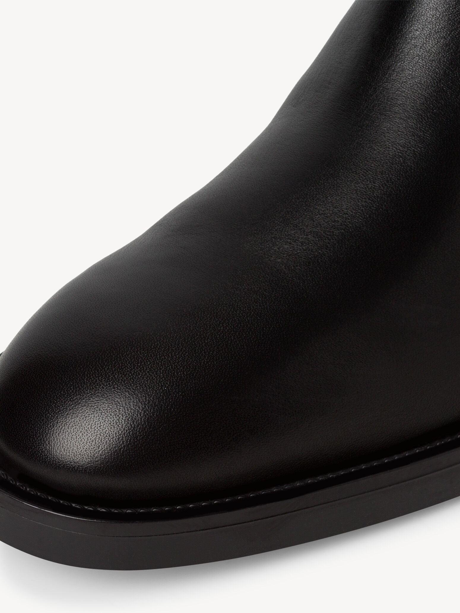 Bottes en cuir - noir