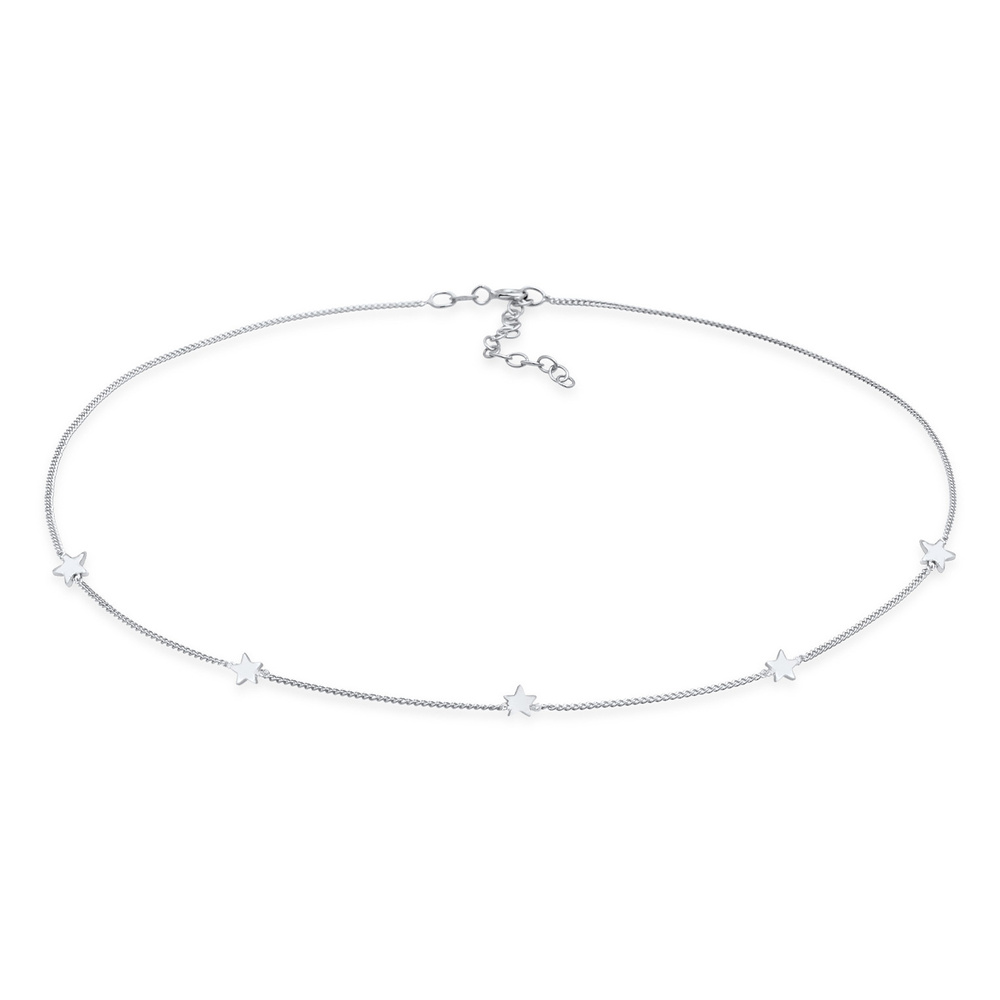 Elli Elli Collier Choker femme étoile Astro tendance en argent sterling 925 collier