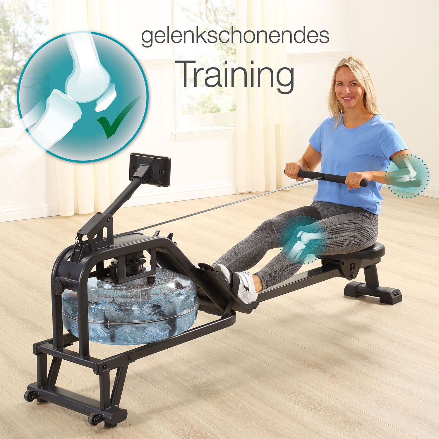 aktivshop Rudergerät aktiv Premium (mit Wasserwiderstandssystem)