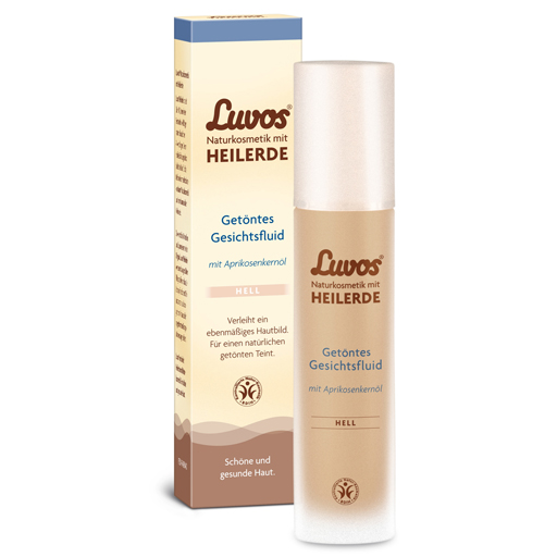 LUVOS Naturkosmetik mit Heilerde Fluid - HELL  50 ml  Emulsion
