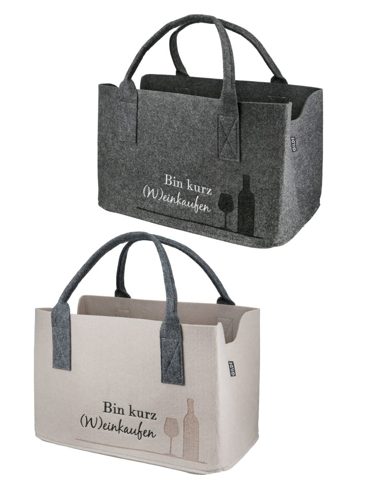 GMD Living 2er Set Filztasche 