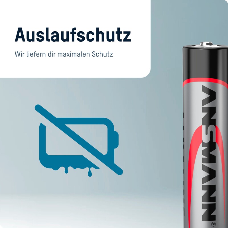 Ansmann Batterien Alkaline Micro AAA 100 Stück