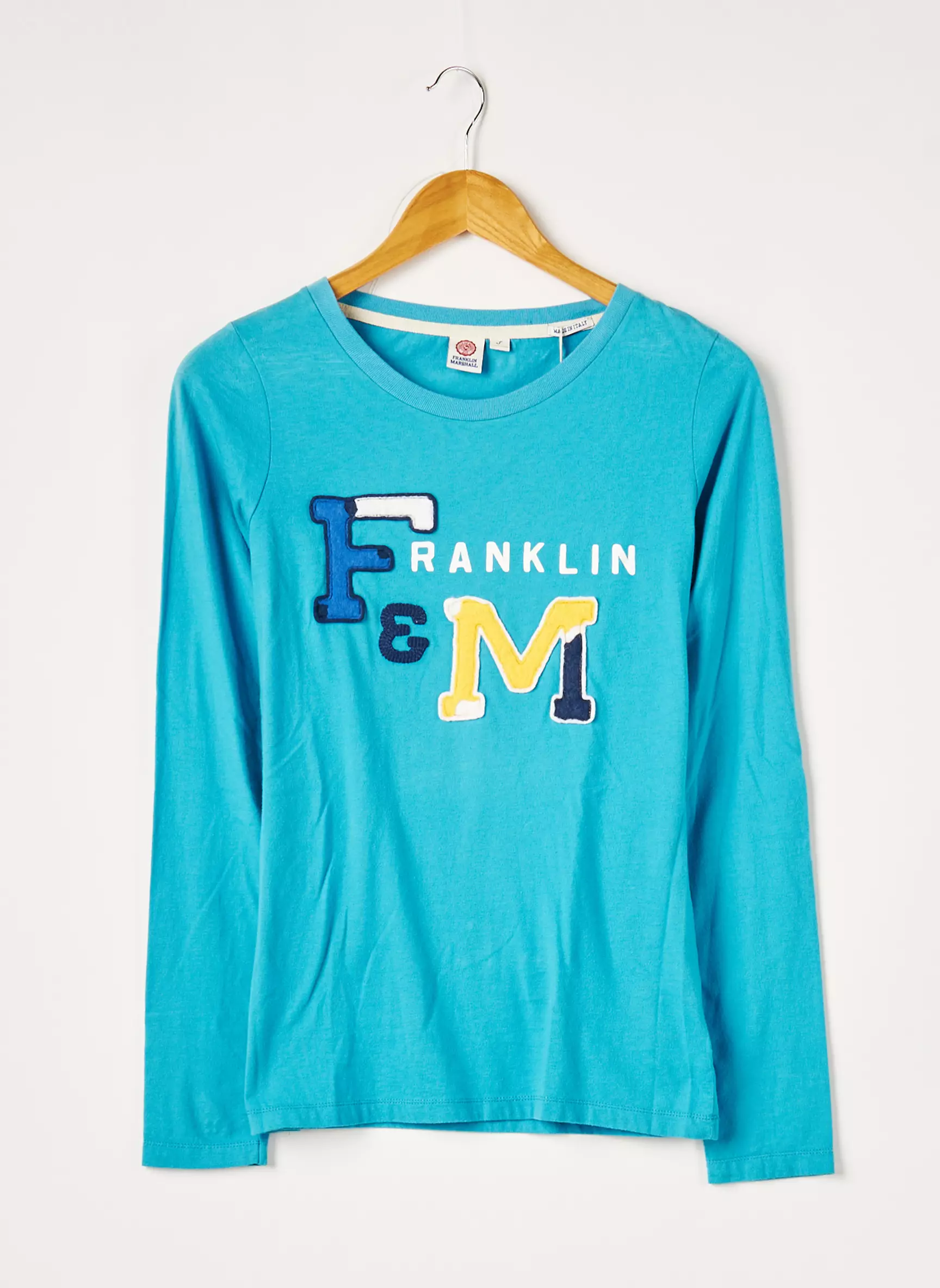 Franklin Marshall Tshirts Femme couleur bleu