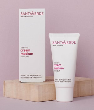 SANTAVERDE classic cream medium ohne Duft Gesichtscreme-30 ml