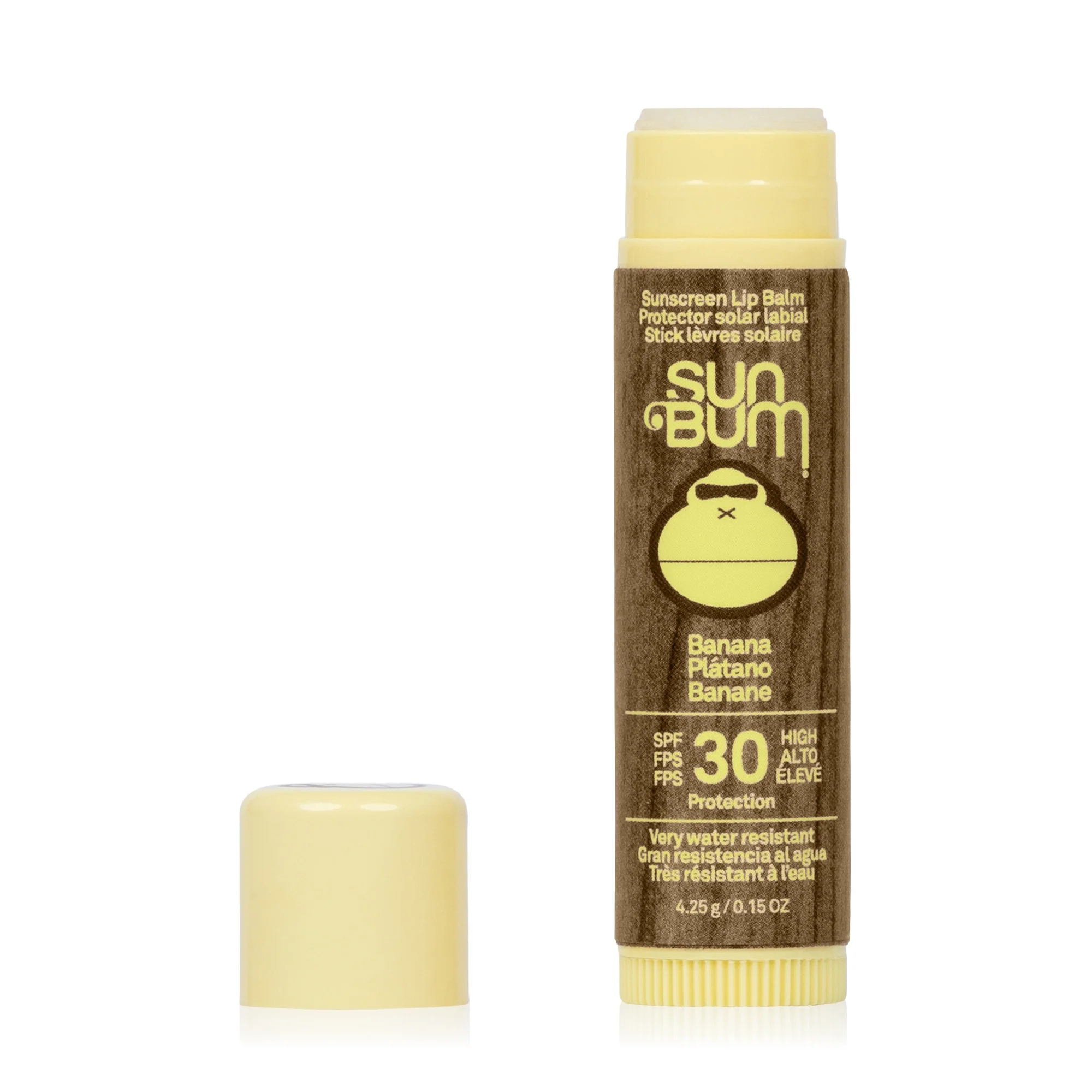 Sun Care SPF30 -aurinkosuojahuulivoide - Banaani - Korkean suojan aurinkosuojapuikko, huulivoide