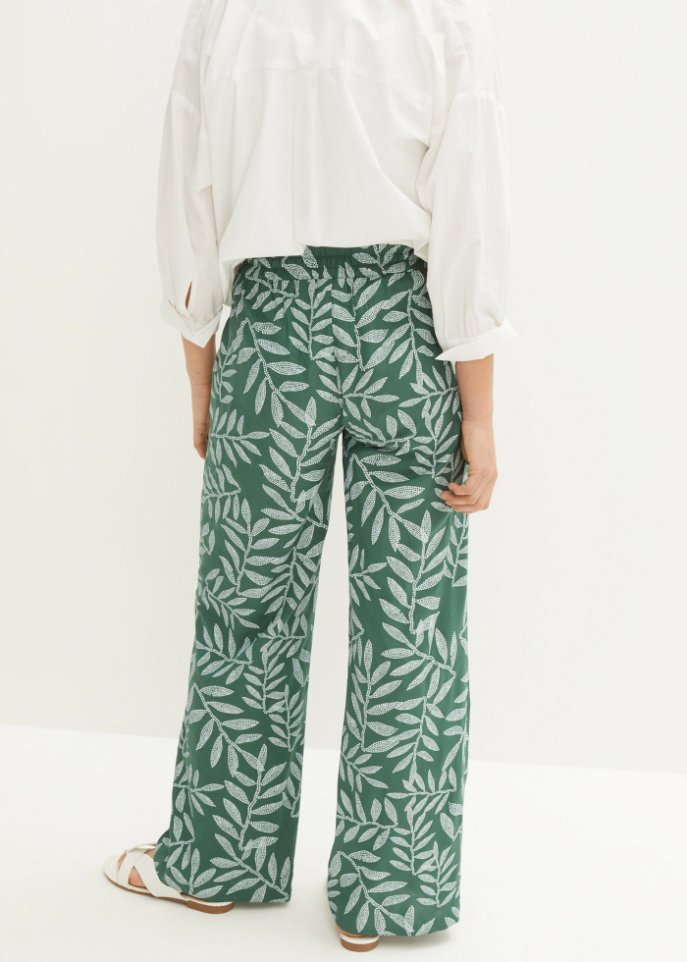 Bedruckte Palazzo-Hose