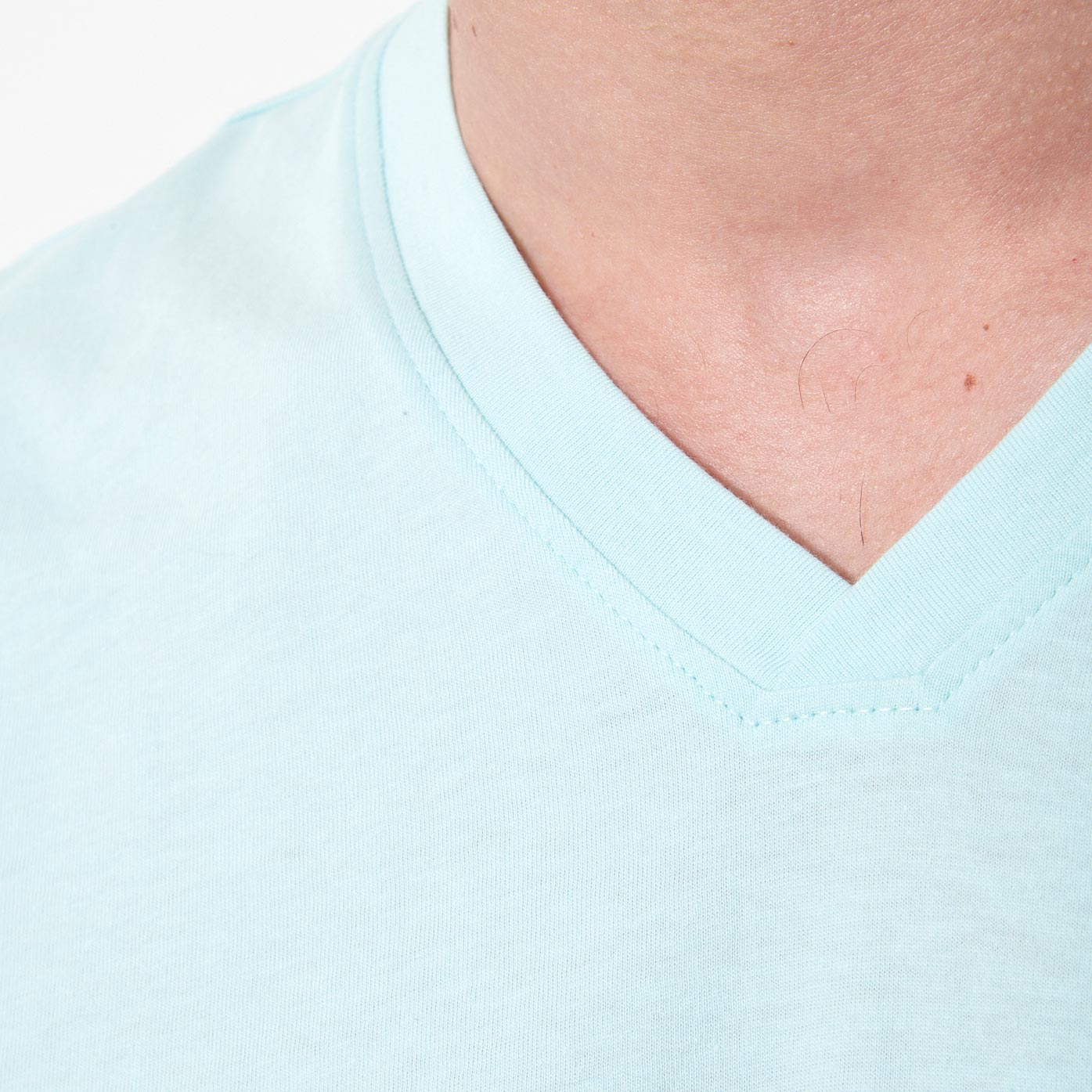 STONE  T-shirt bleu clair Homme