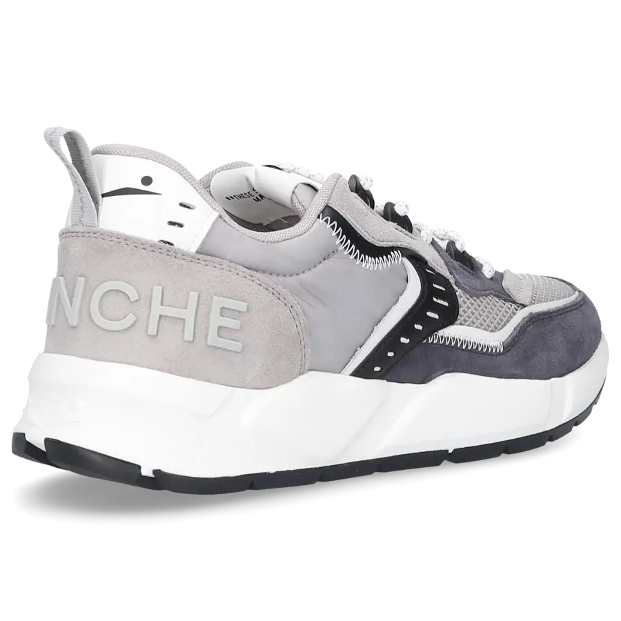 VOILE BLANCHE - Sneaker low CLUB 01 Kalbsleder - grau