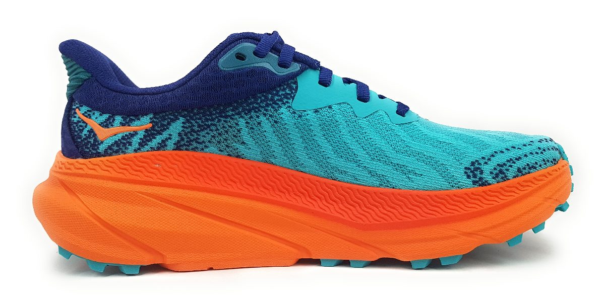 Hoka Chellenger ATR 7 1134498B Grün CVOR- Vibrant Orange